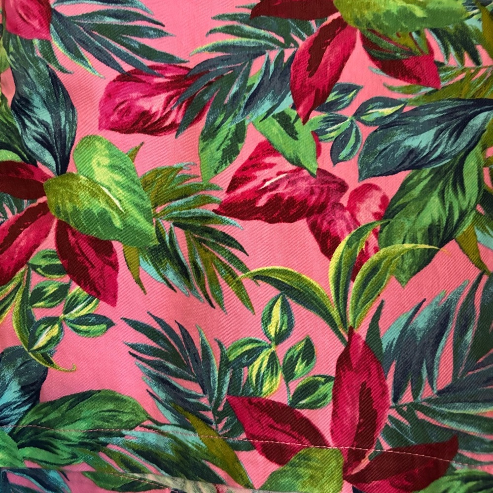 ❤️2/$15 or 3/$21❤️Stella Parker Tropical Leaf Print Shorts, Size 6 - Picture 2 of 9